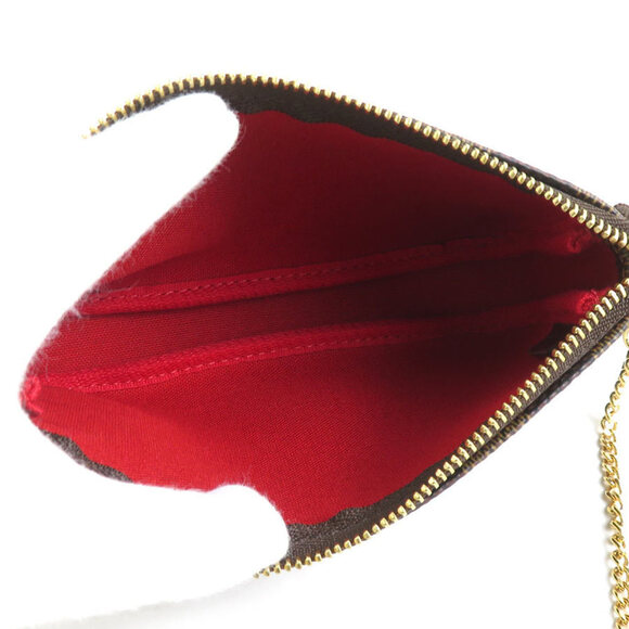 LOUIS VUITTON Brown Damier Pouch - Picture 3 of 5